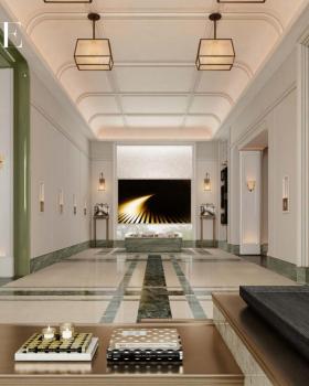 武汉绿城外滩玫瑰园新兴街售楼处会所设计方案丨中国武汉