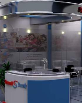 Summit Bank Exhibit Stall Design