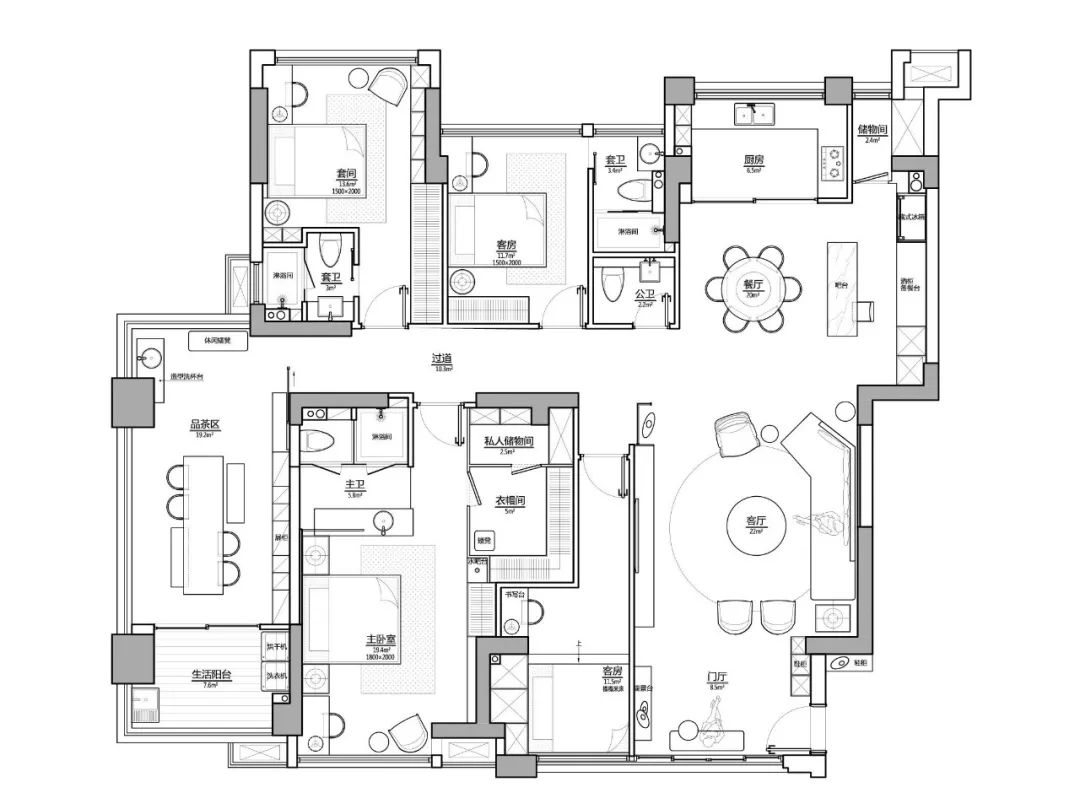 HRAMN 汉马建筑 │ 墨染浮华 沉静之至-21