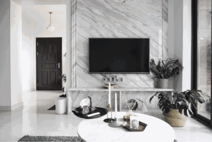 76㎡精致黑白灰小宅设计丨中国北京丨创邸设计-7