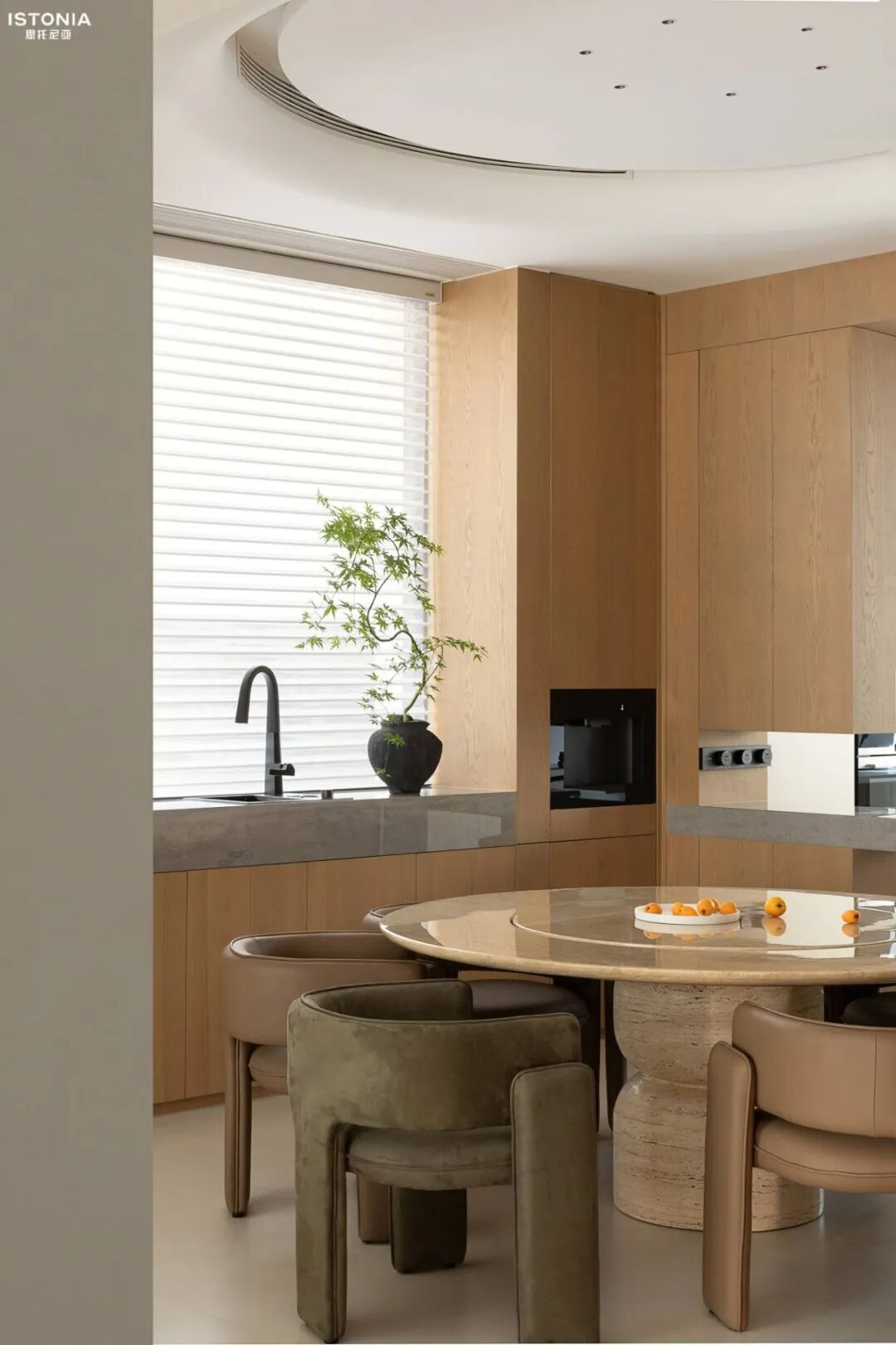 ISTONIA|现代风木质美学构筑的雅致空间-28