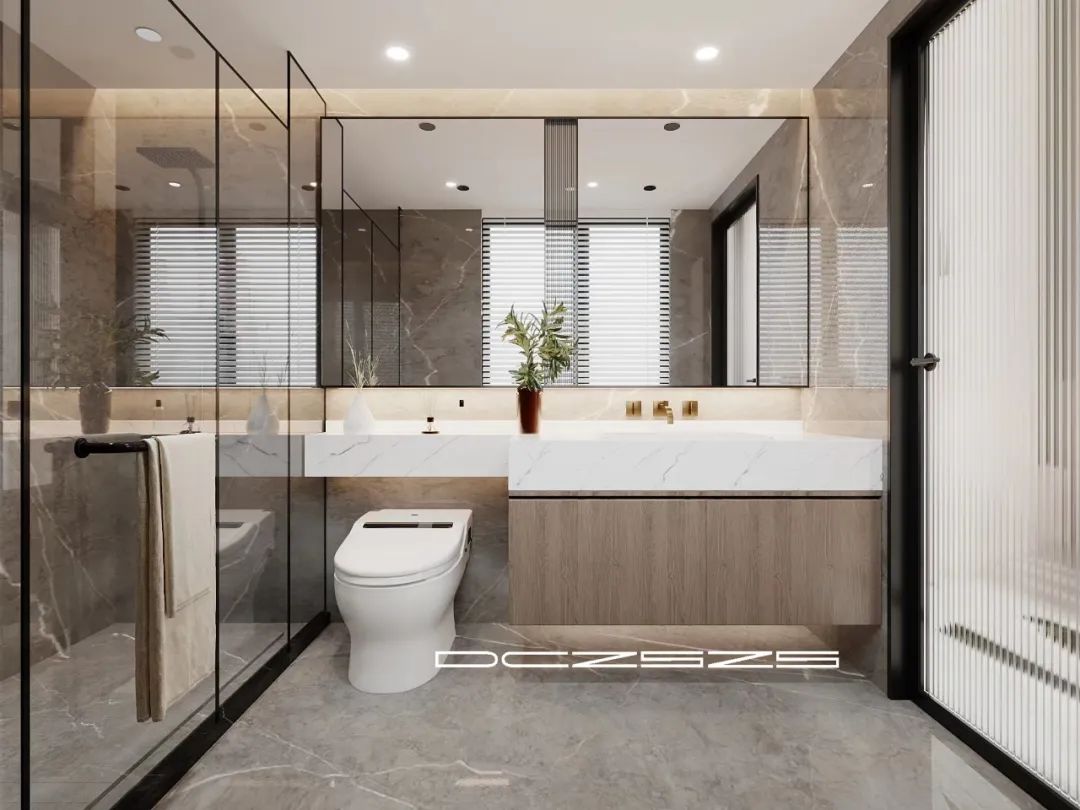 九江誉江华府现代轻奢别墅丨中国九江丨木美空间设计-104