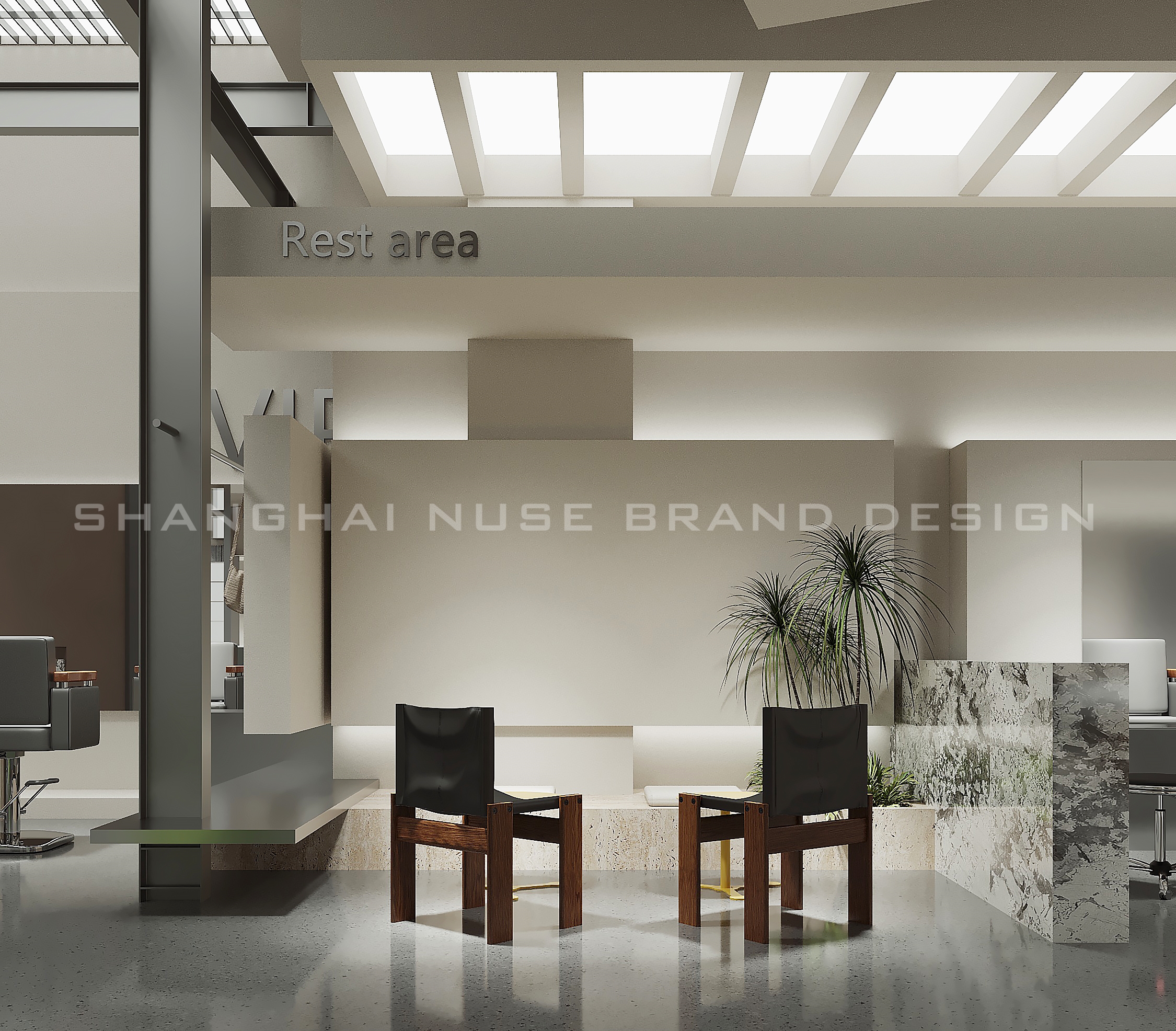 美发店空间设计丨木村空间设计有限公司-18