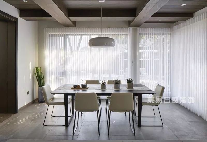 【东易设计】550㎡二手房重建，焕然一新的空间魔法-77