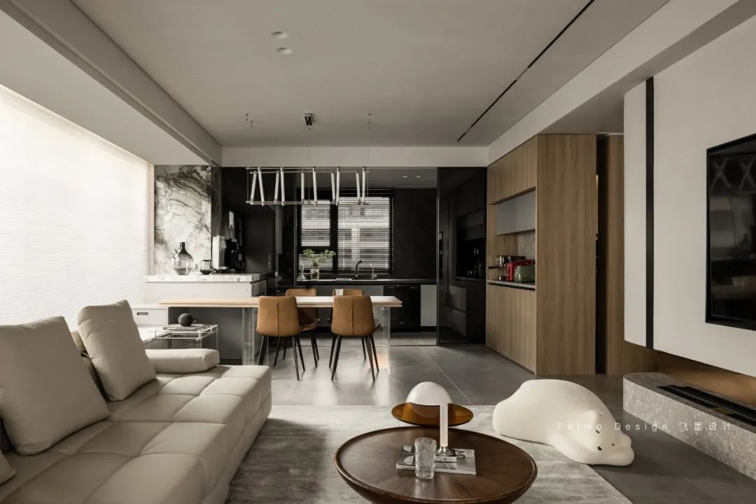 合肥 133㎡现代风家居设计丨中国合肥丨飞墨设计组-34