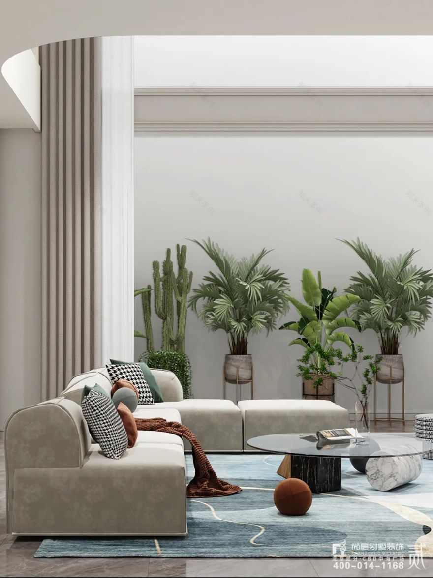 全案整装 | 460㎡现代法式,隔绝外界嘈杂,尽享松弛生活,浪漫人生!-24