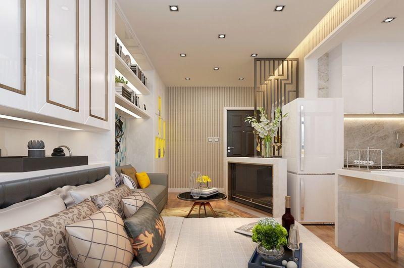 哈尔滨实创装饰打造宏城好人家33平精致简约一居室-12