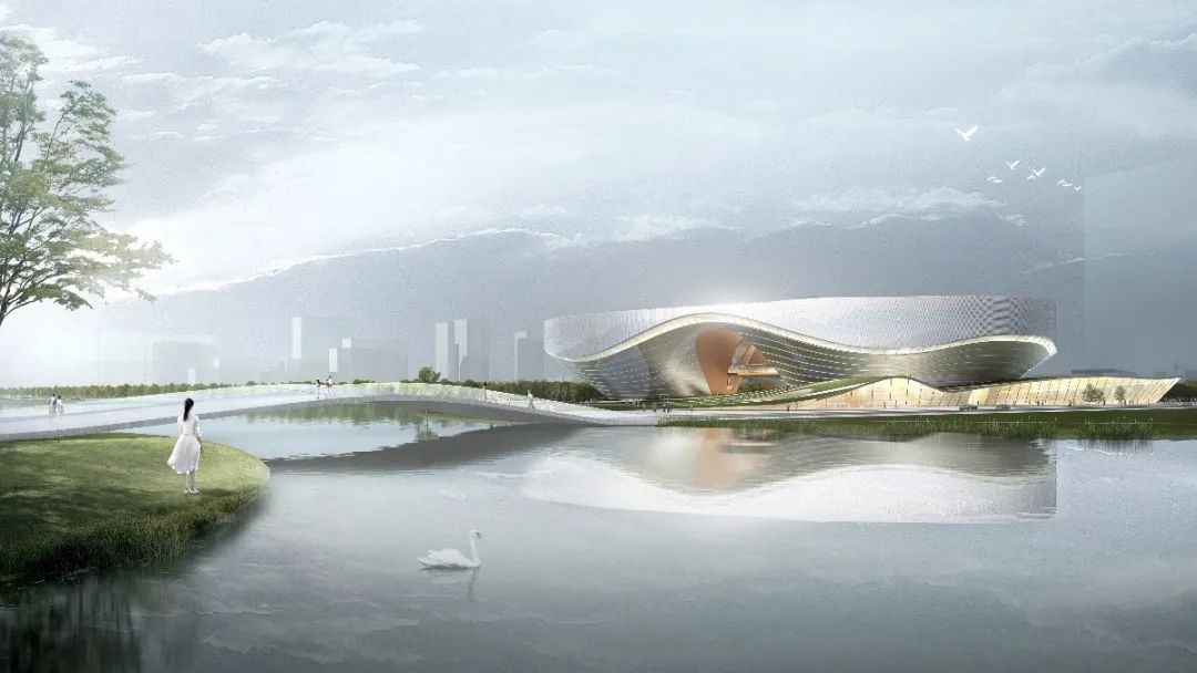 嘉兴文化艺术中心——禾城云秀,山水相融的地标建筑-66