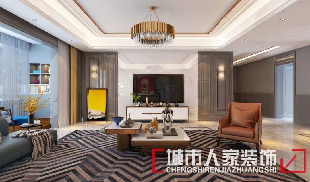 美式轻奢风家居,打造时尚仪式感生活-2