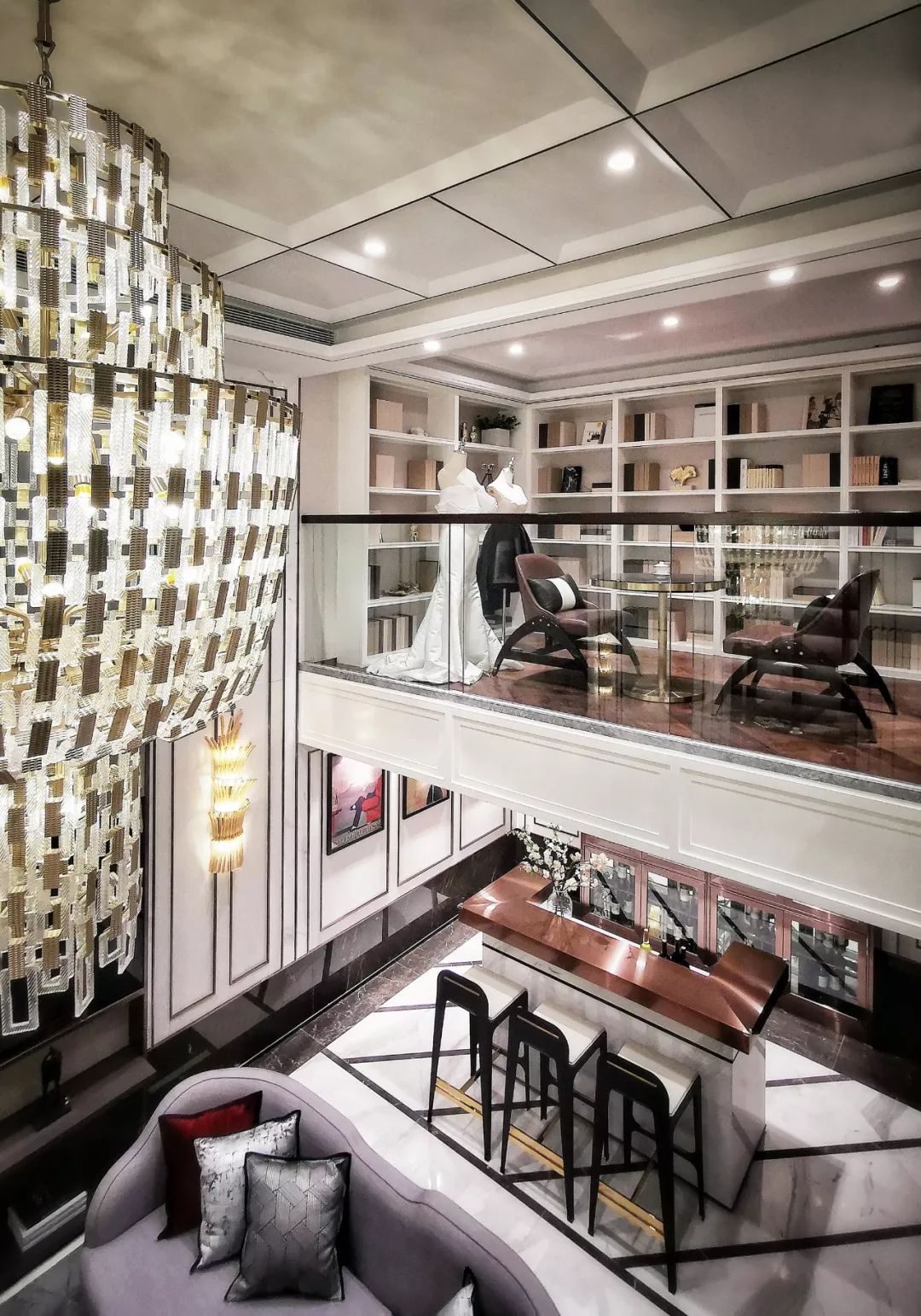 康桥府光影叠墅，东西方美学融合的典范-57