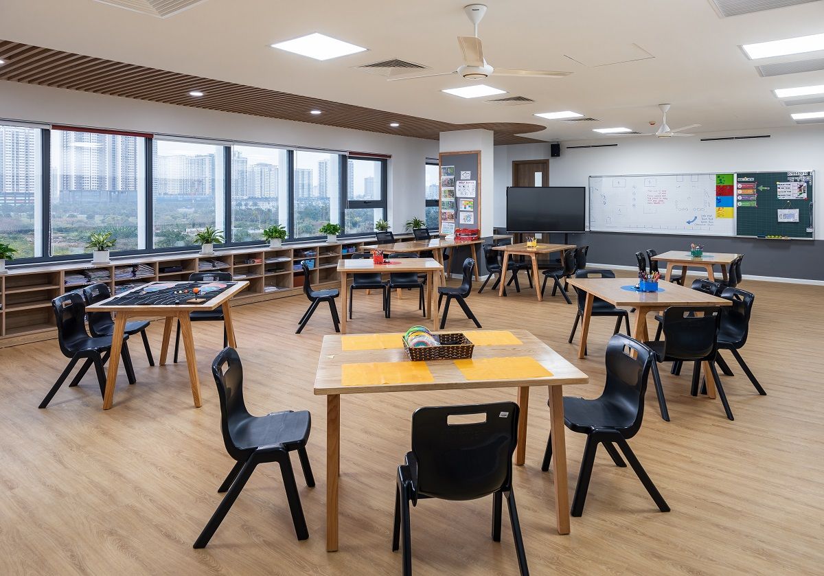 越南河内 Dewey Tây Hồ Tây 中学设计案例-52