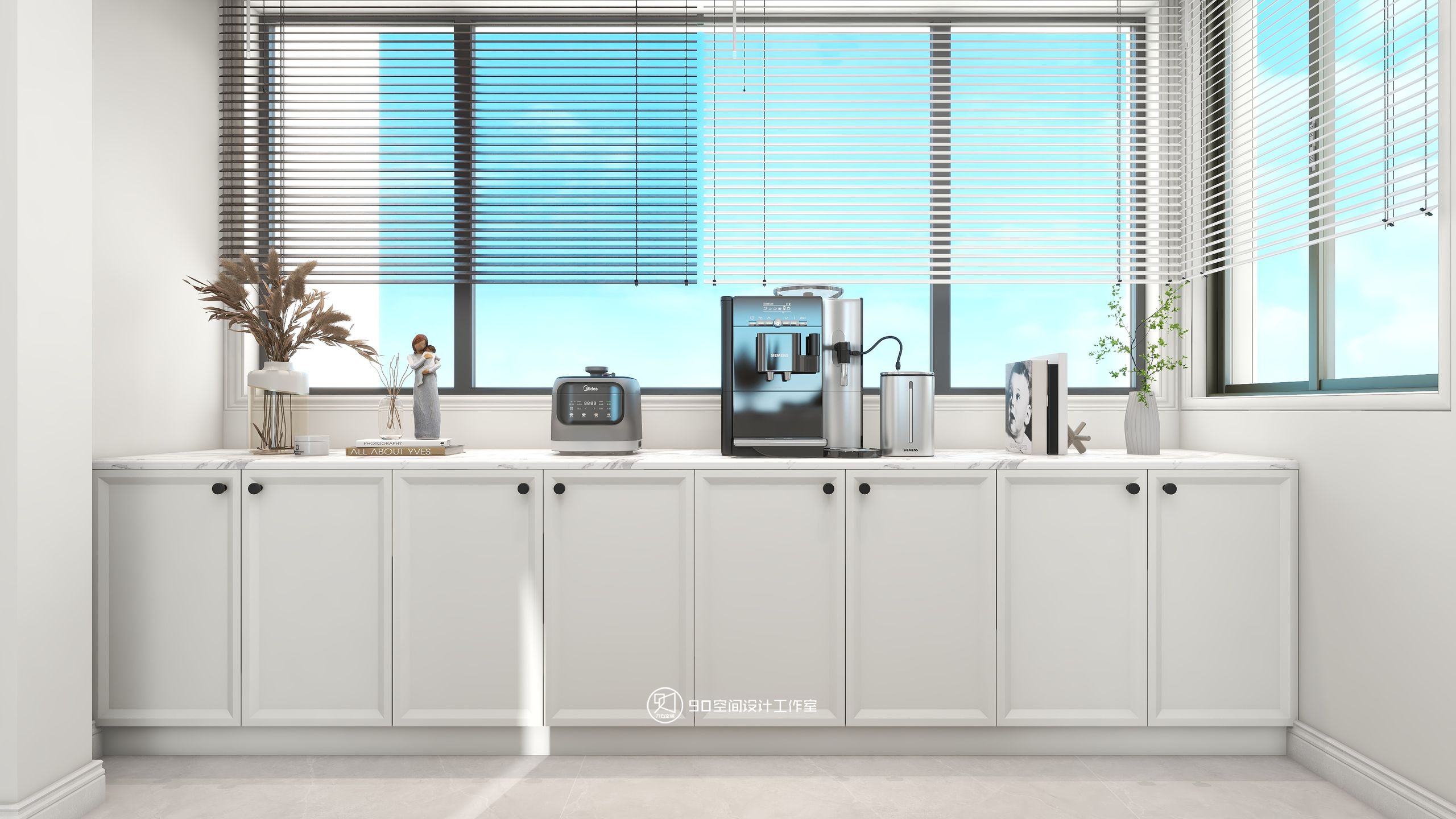 125㎡法式风,寻找家中氛围感丨90空间设计-18