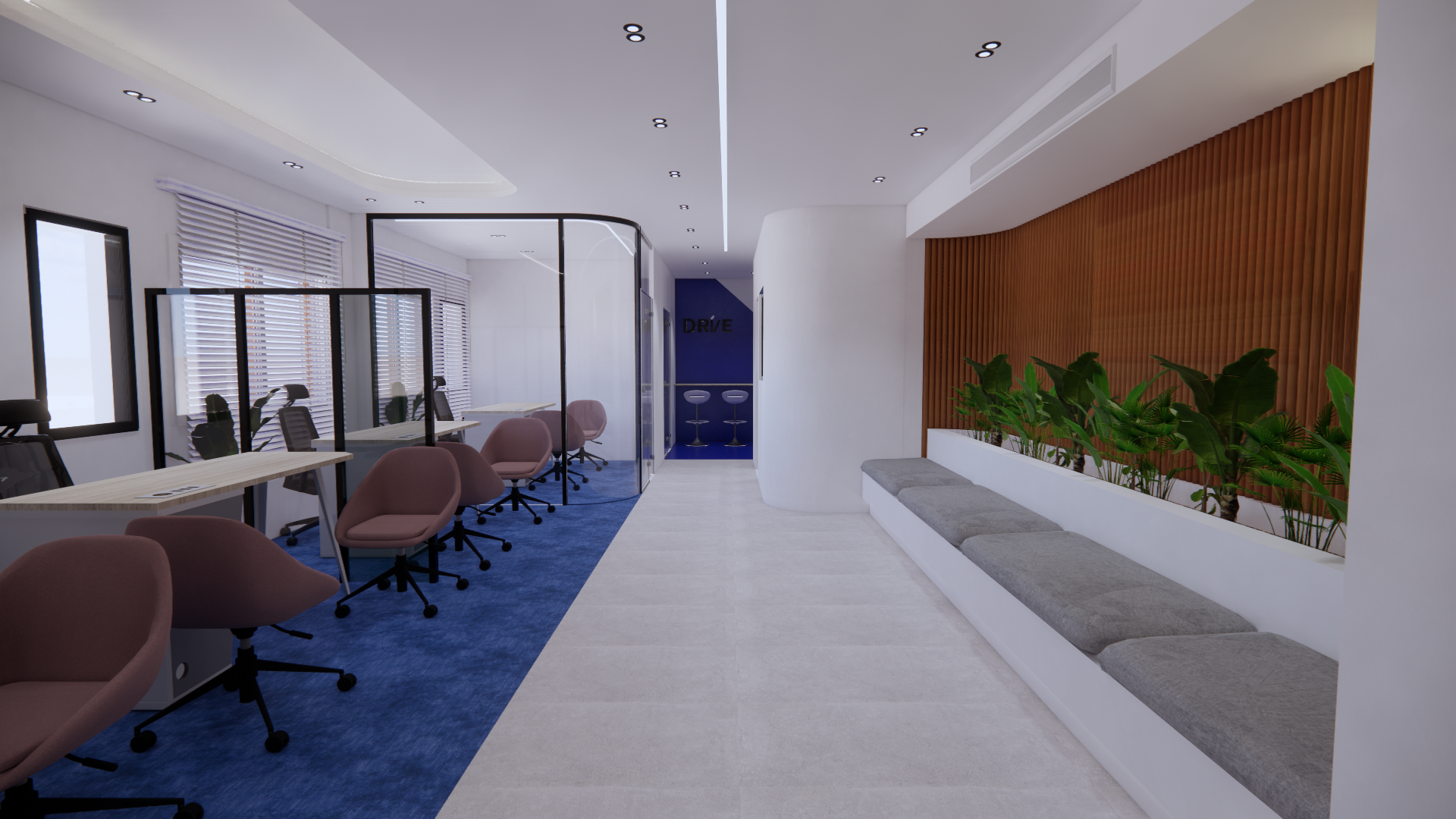 DRIVE – Ghabbour Auto行政大楼室内设计-10