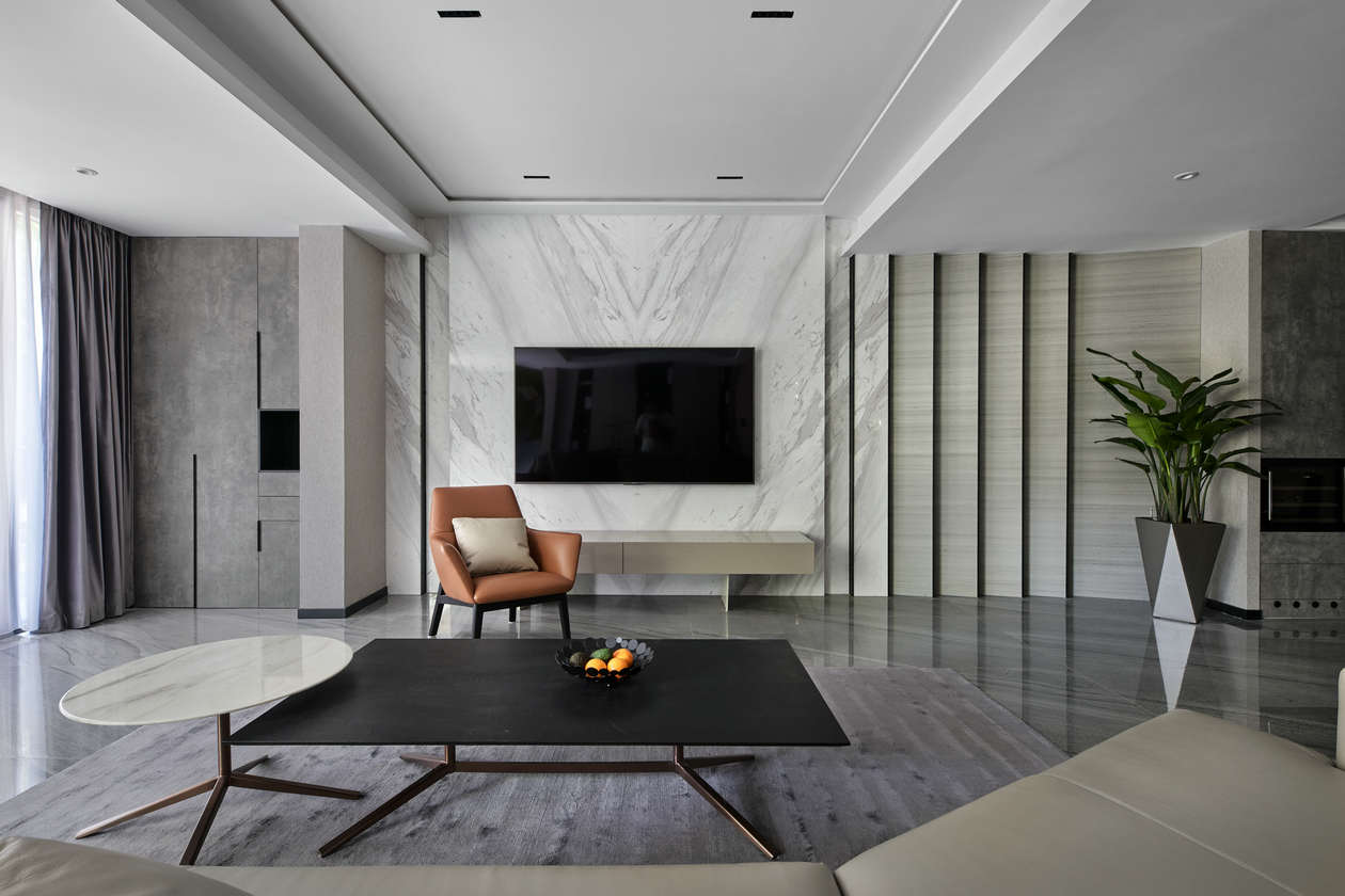 杭州杭公馆 | 灰色调开放式设计,兼顾功能与观景-6