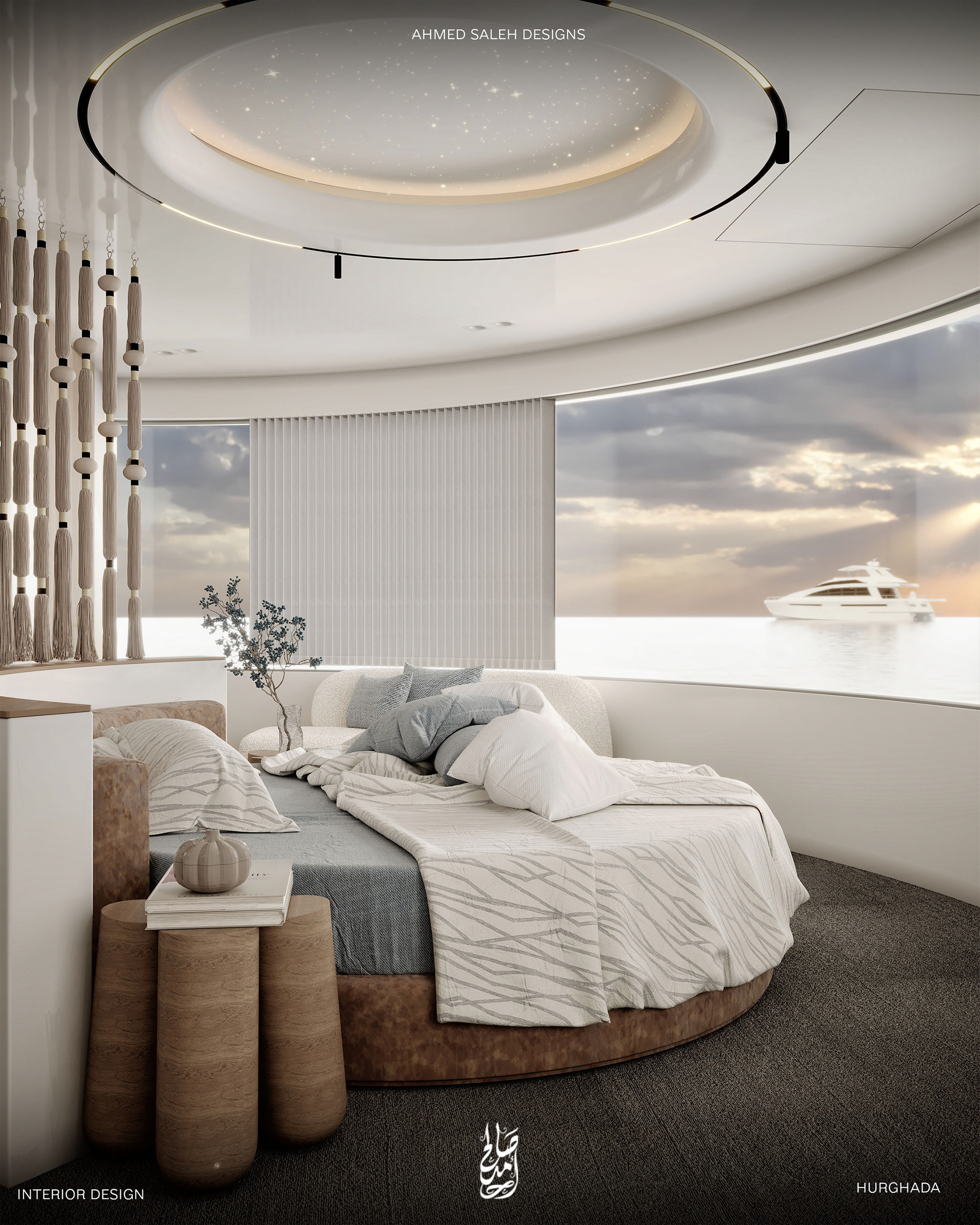 Serene Coastal Retreat – Bedroom Interior Design-2