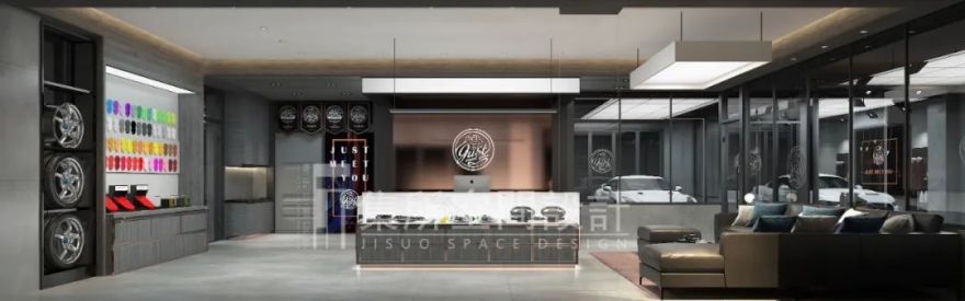 刚好遇见你--汽车美容会所设计-17