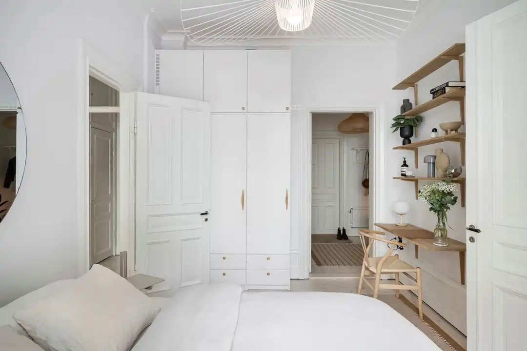 明亮温馨的北欧风格公寓设计-18