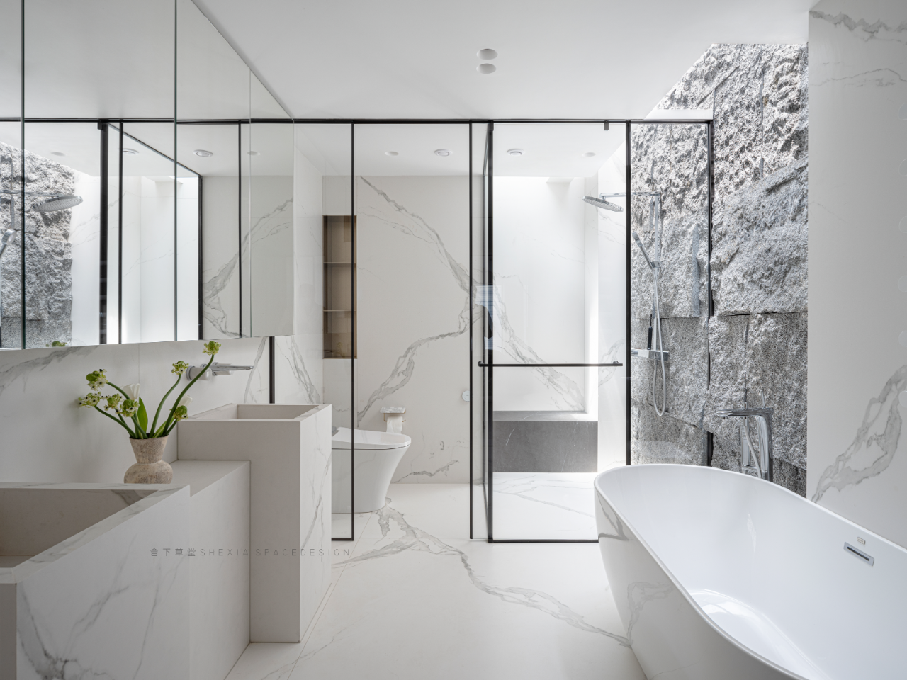 蓉城阳光别墅设计丨中国成都丨舍下草堂-73