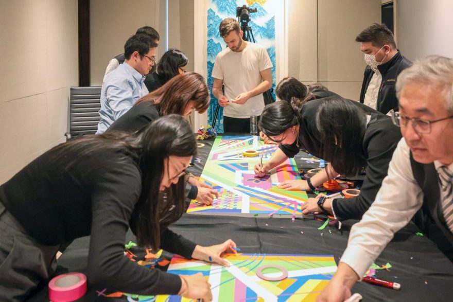 2025 Tape Art 聚膠潮流|牆面藝術展丨TAPE THAT 艺术团队,瘋設計策展團隊-26