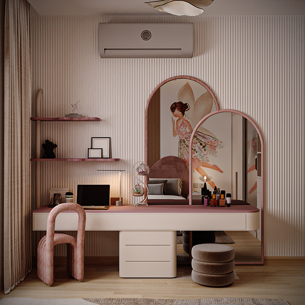 女孩卧室设计-9