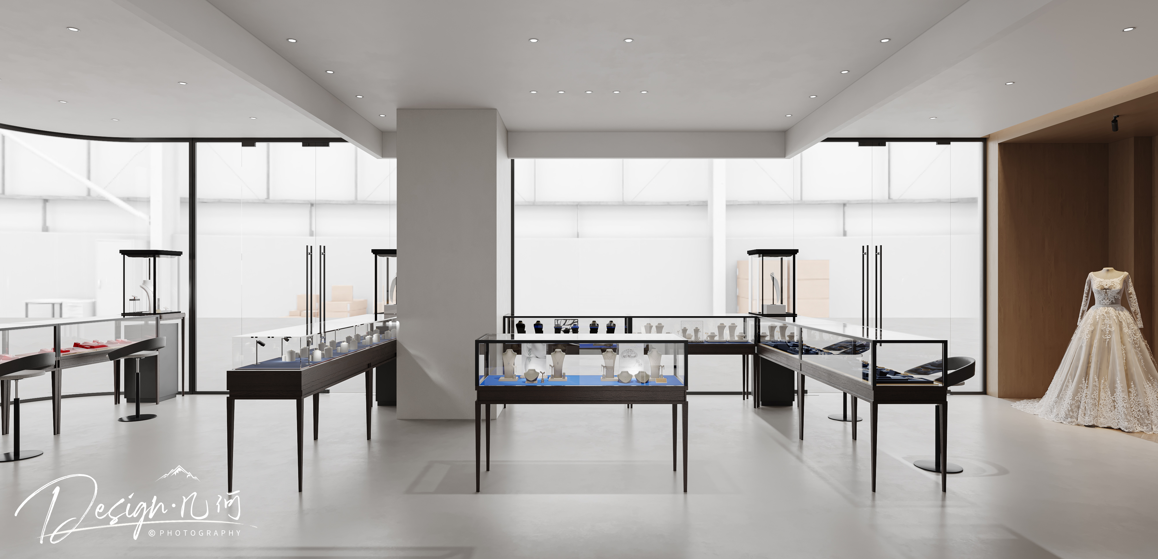 几何空间视觉表现 | MEmory婚戒定制珠宝店-3