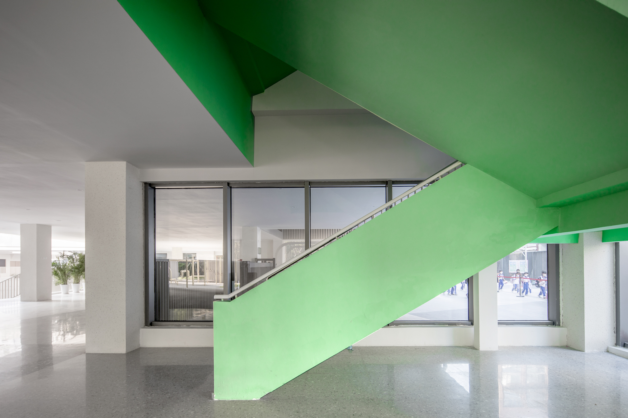 叠园绿谷：深圳市罗湖区桃园小学 / 立方设计 -29