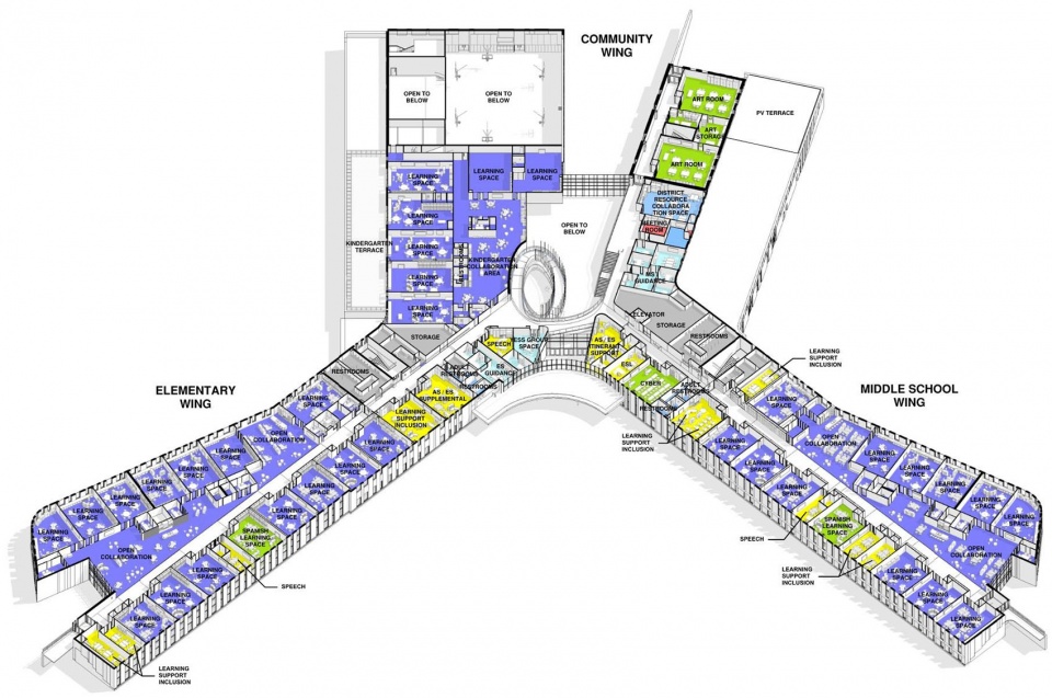 Ehrman Crest 小学和中学丨美国宾夕法尼亚丨CannonDesign-38