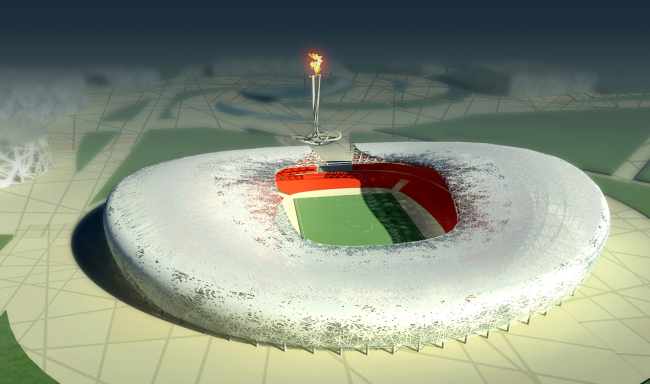 “sNezhnaya Russia”索契奥运会体育设施综合体设计丨俄罗斯丨A. Asadov的建筑工作室,“Project  KS”等-35