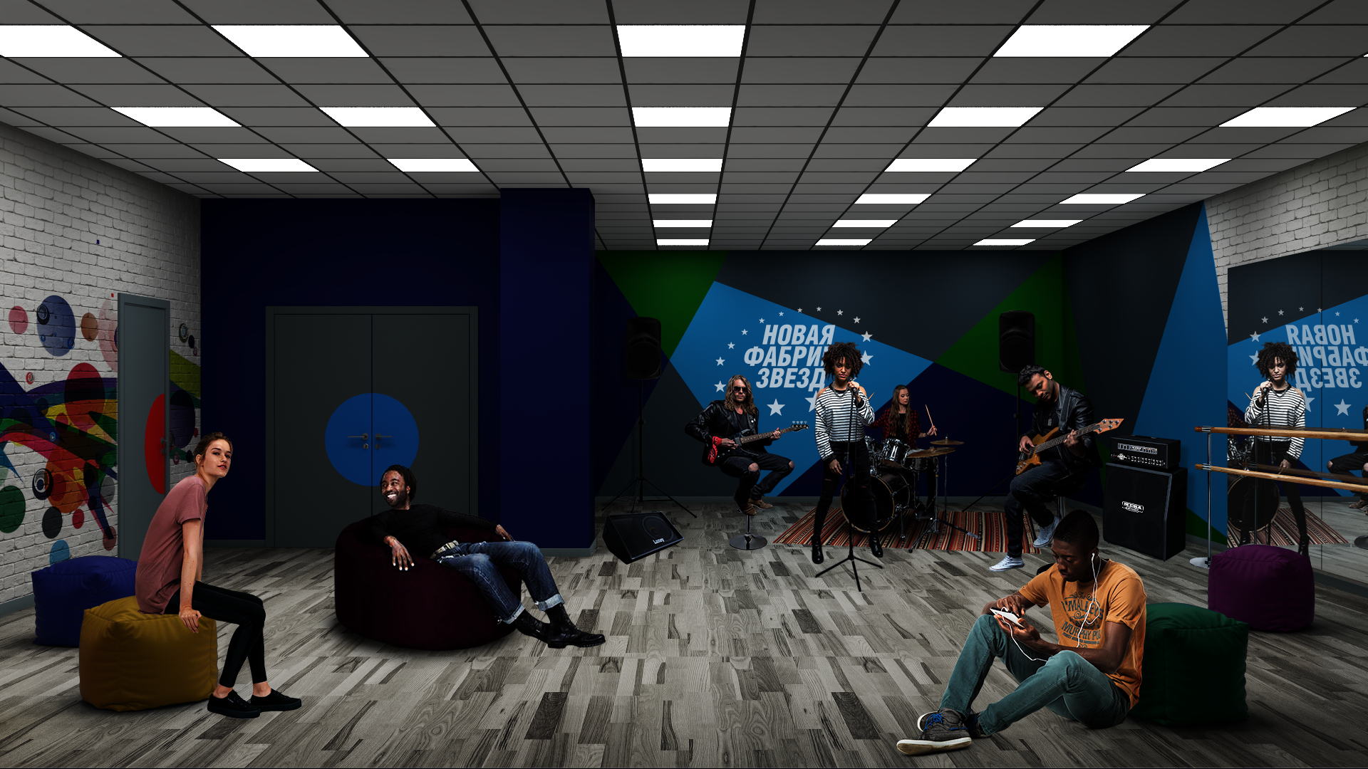 “The New Star Factory”室内设计-8