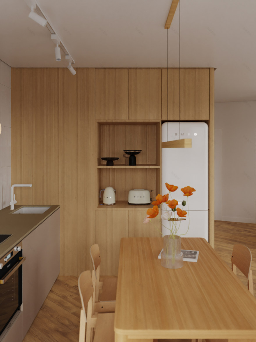 APARTMENT A1 室内设计丨俄罗斯特维尔丨PANSY-13