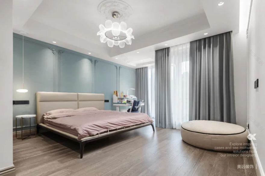 浪漫湖滨住宅丨中国浙江丨奥远空间设计-26