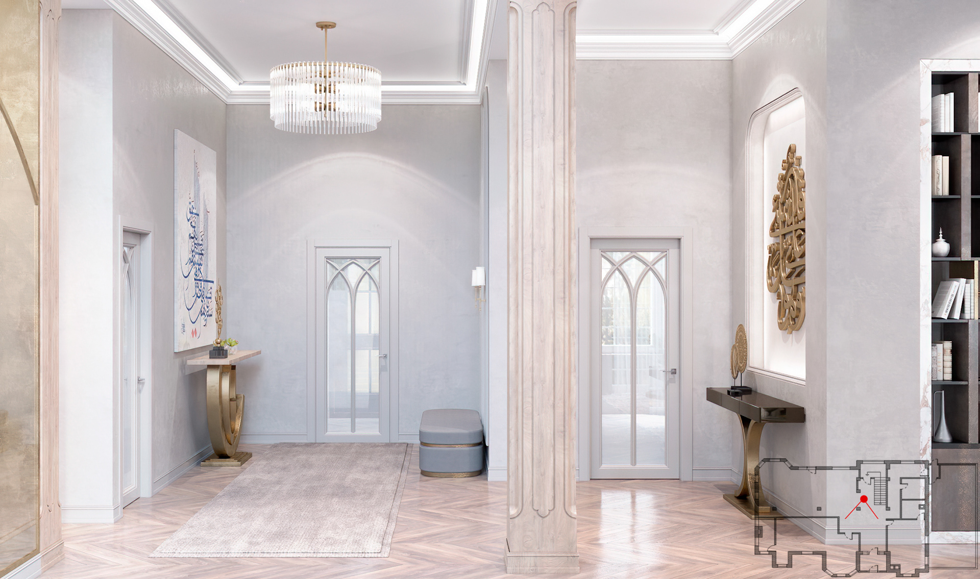 私人别墅的内部设计丨ARXSTUDIA-11