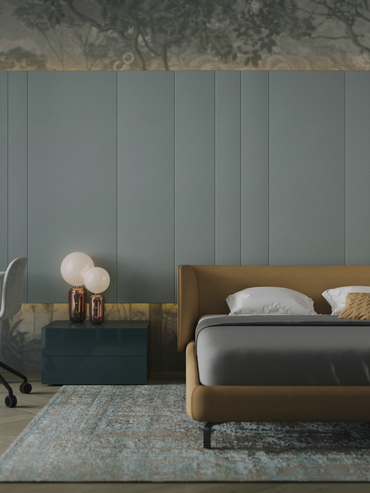 212㎡ 浅色系营造出自然柔和的氛围-9