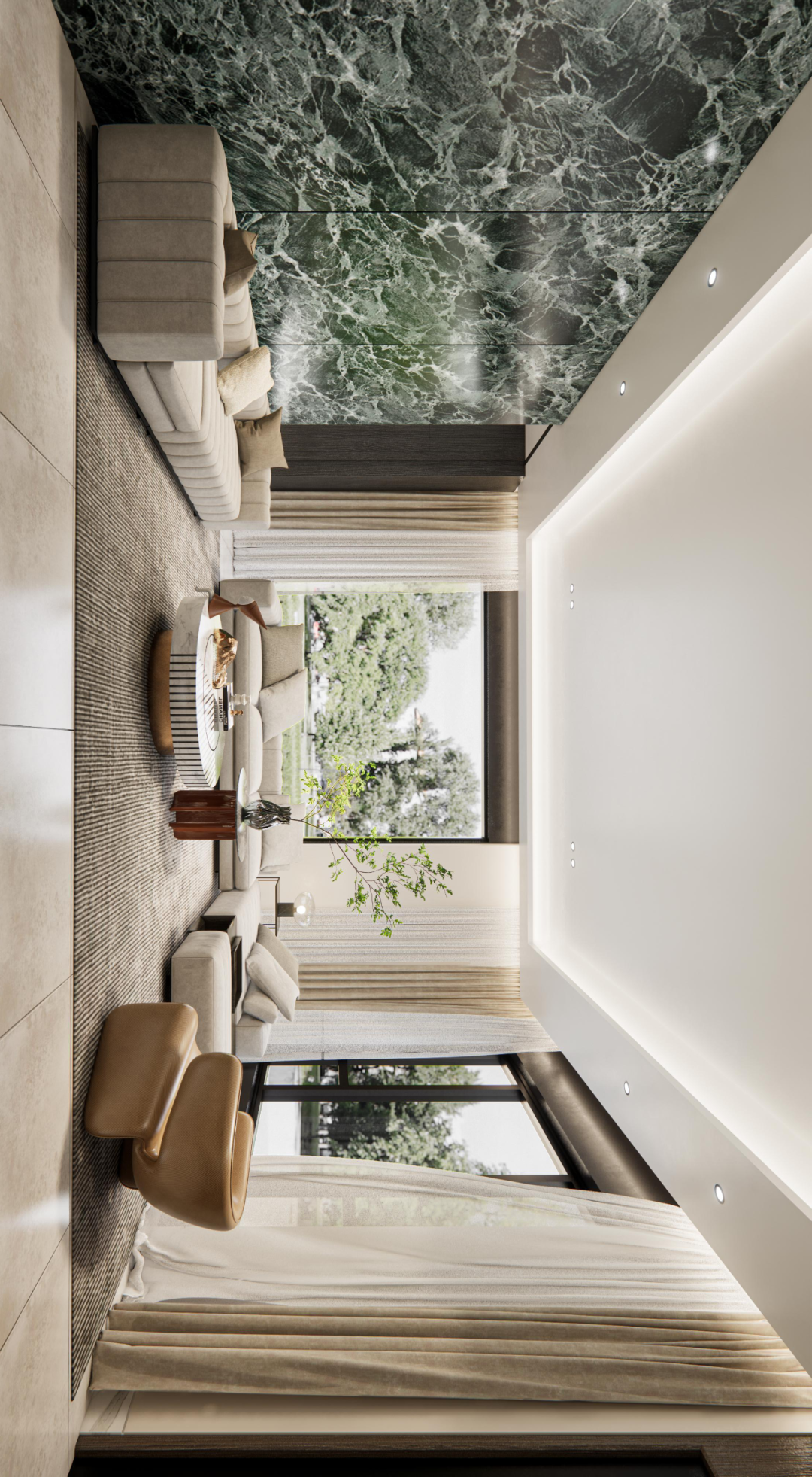 简约美学别墅丨中国湘潭丨屋上三间-16