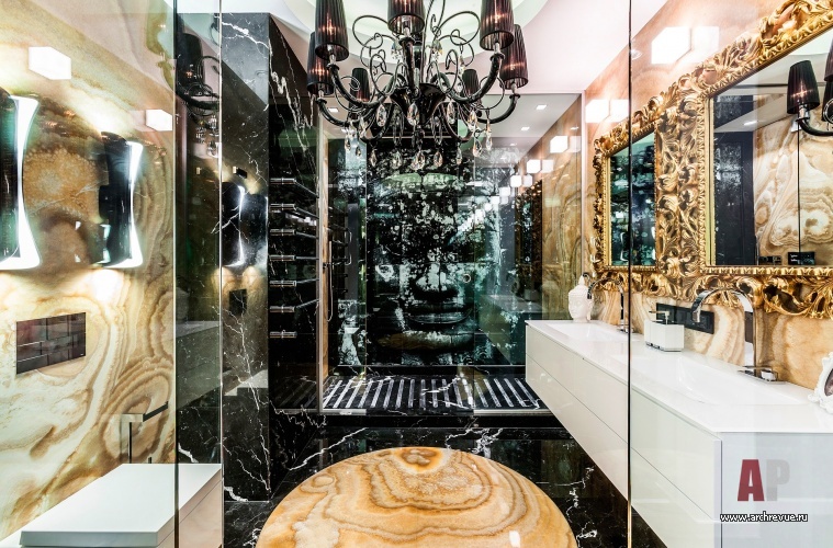 120平靠近Таврический公园的醒目风格公寓设计丨Игорь Сушков-25