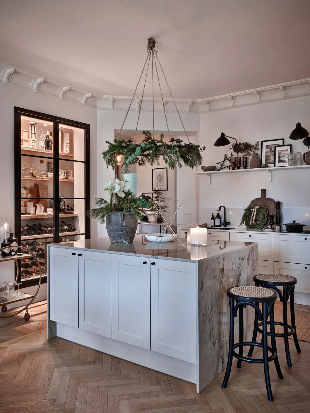 瑞典赫尔辛堡优雅圣诞公寓-10