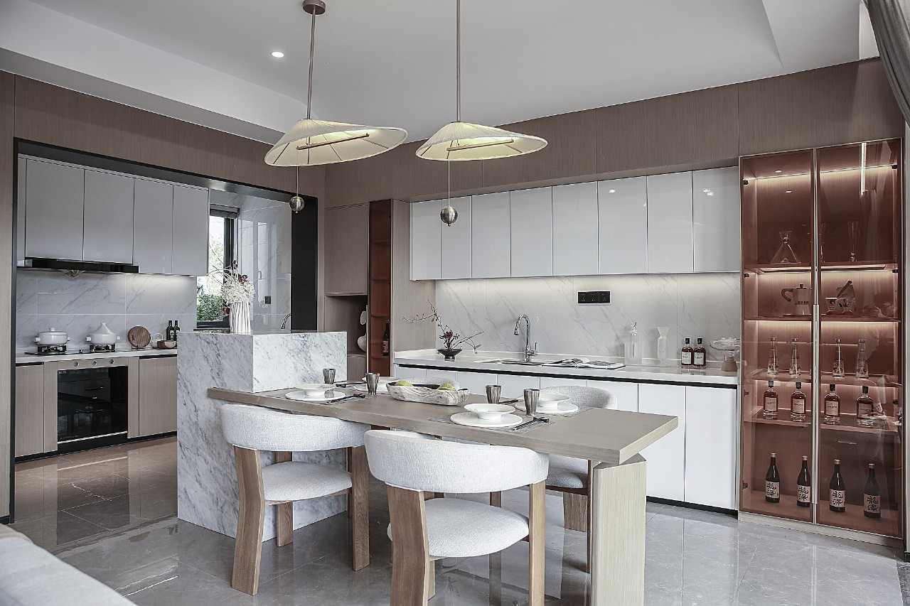 弥勒融创九熙府 160 户型样板间丨中国云南丨重庆默存室内装饰设计咨询有限公司-7