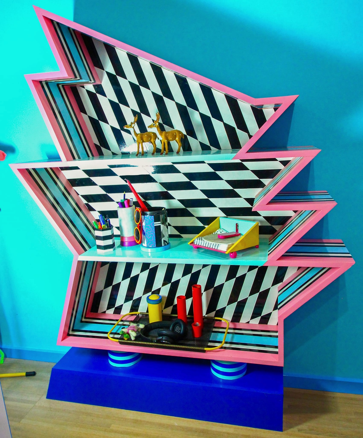 丹麦艺术家色彩公寓室内设计丨丹麦哥本哈根丨雅各布·米兹拉希（Jakob Mizrahi）-20