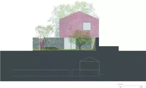 这栋20世纪的葡萄牙老建筑，被改造成了粉色的独栋私宅，美到窒息！-56