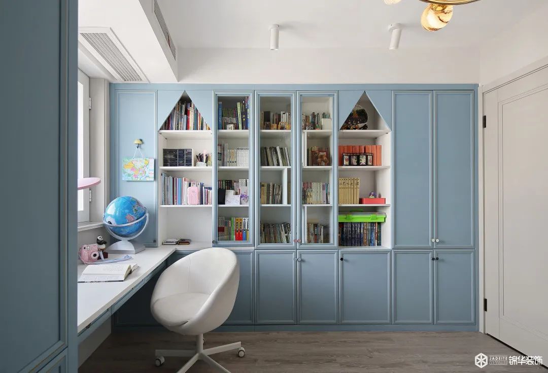 二胎家庭的 128㎡空间极致利用丨锦华装饰-42