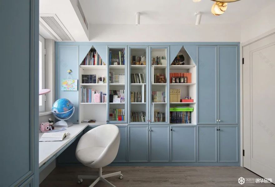 二胎家庭的 128㎡空间极致利用丨锦华装饰-42