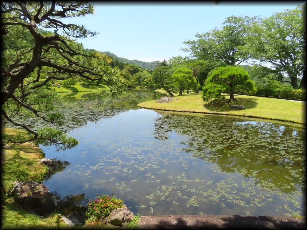 修学院离宫上离宫,隣雲亭与浴龍池-39