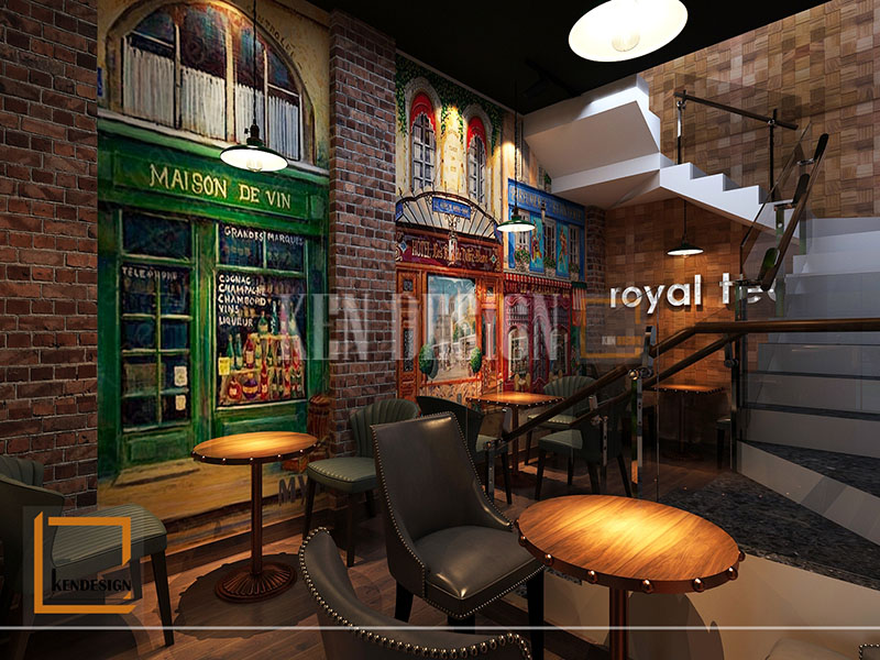 Royal Tea奶茶店法式古典风格设计丨Kendesign-18