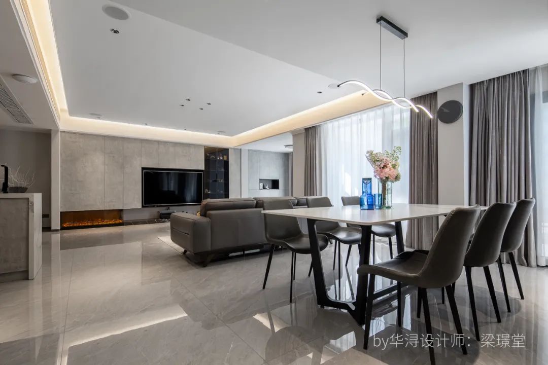 鑫润花园 · 现代简约复式楼的兴趣家居设计丨中国广州丨梁璟堂-28