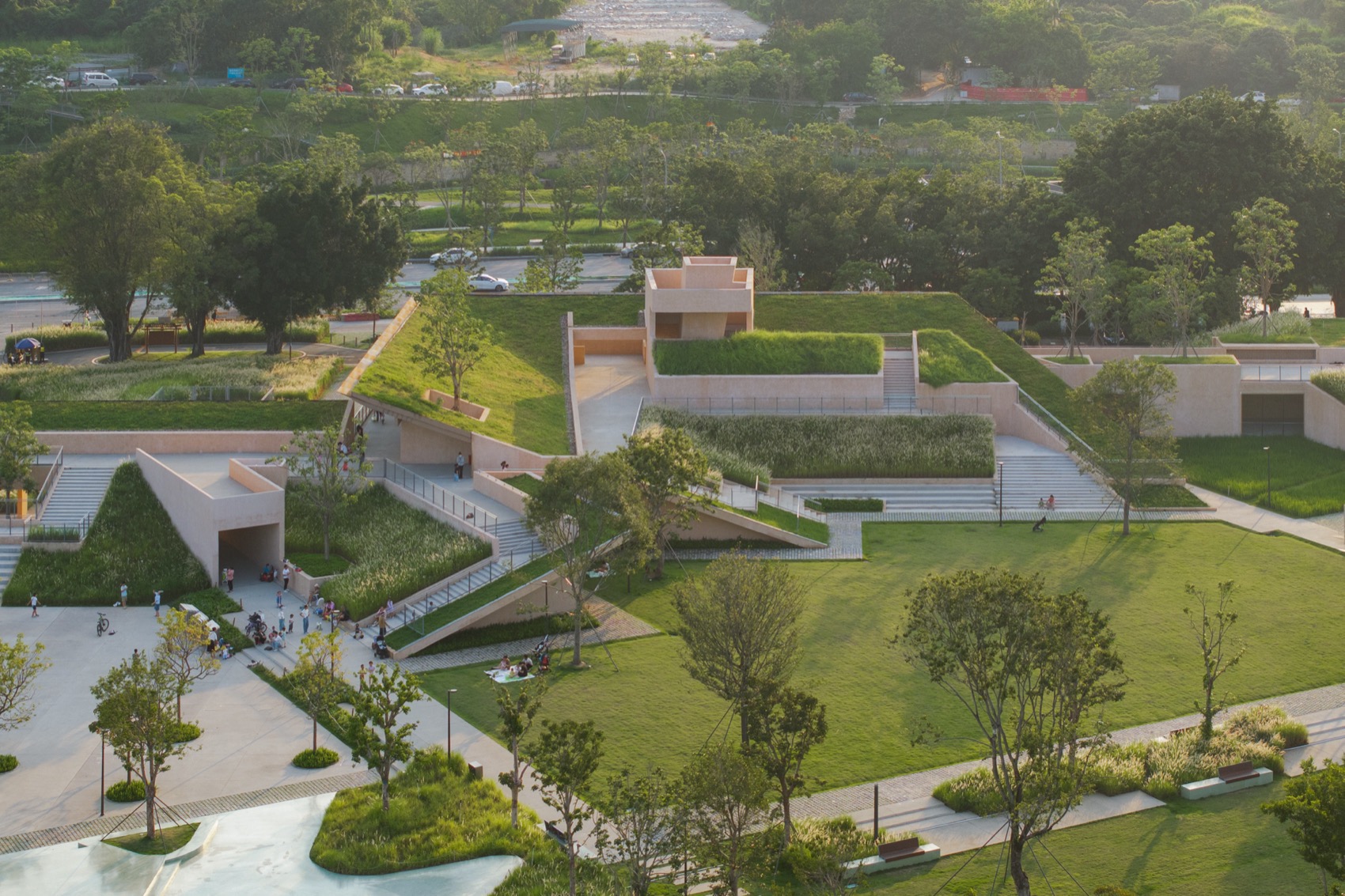 深圳市南山区环西丽湖绿道白芒拓印空间节点设计丨中国深圳丨同济大学建筑设计研究院原作设计工作室等多家-3