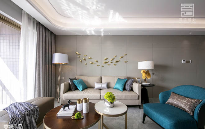 115㎡现代轻奢住宅 意境设计-15