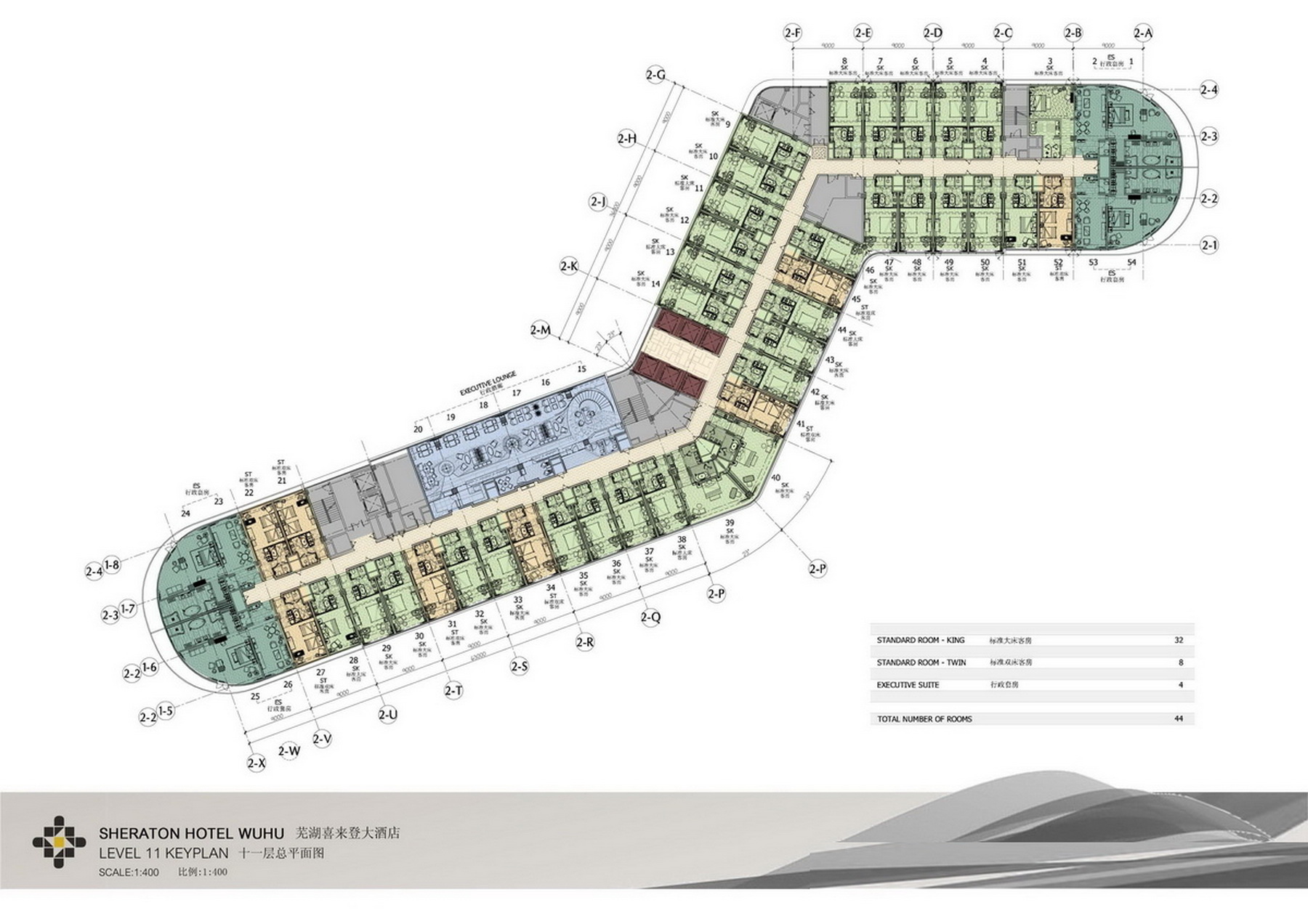 HBA  安徽芜湖喜来登酒店设计概念-25