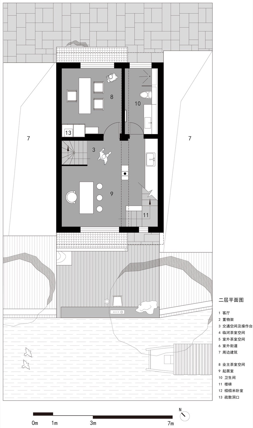 杭州小河茶馆丨中国杭州丨房子和诗建筑事务所-78