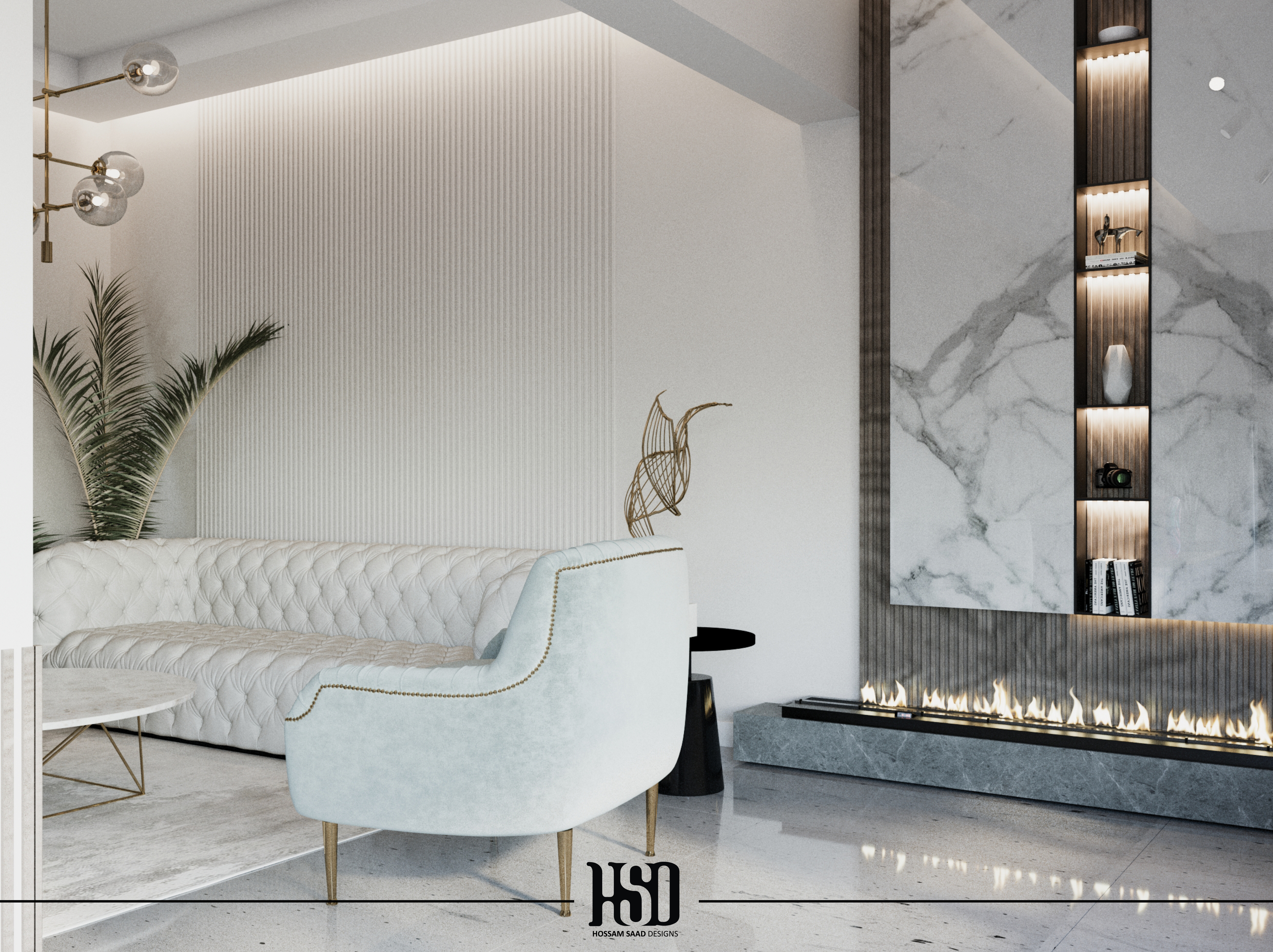 Modern Small Living Room-2