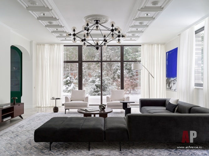 “Клуб 2071”别墅经典风格住宅翻新丨Мезенцева Ксения-8